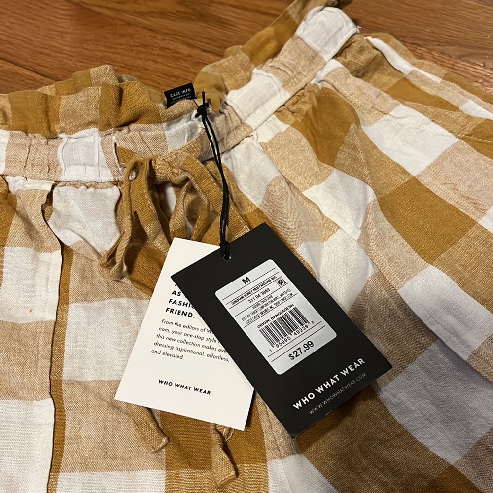 ☀️NWT Who What Wear High Waist Shorts Medium - Picture 5 of 6